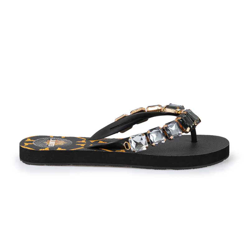 Black Flip Flops L.A Water