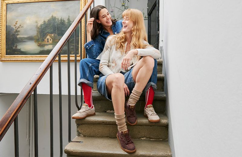 Cow Suede Sneakers Colors Of California