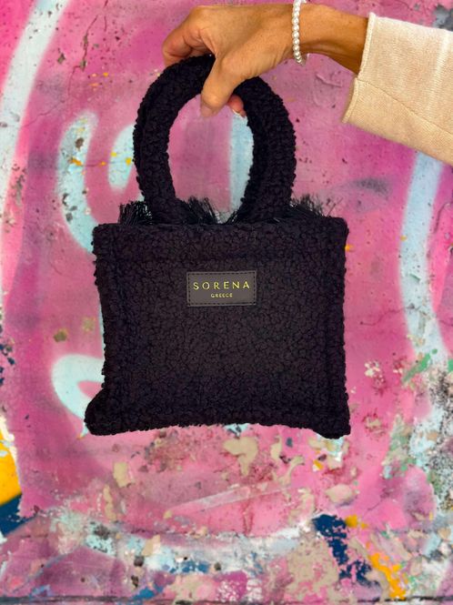 Hovedbilde Black Teddy Mini Tote Bag ...