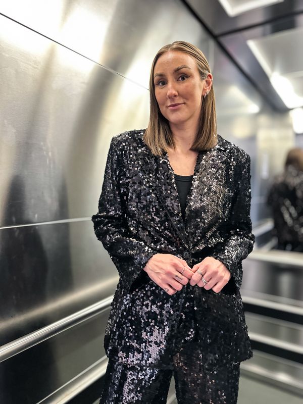 Klara Sequin Blazer