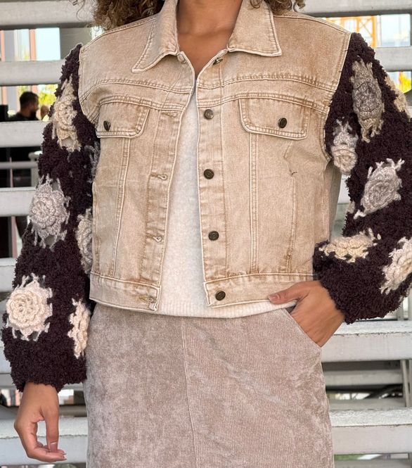 Hovedbilde Flower Crochet Jacket