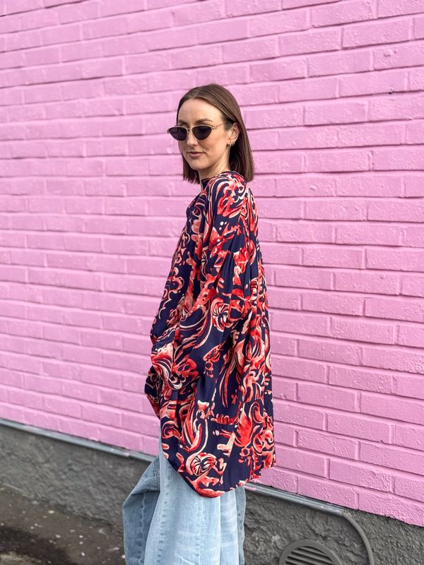 Zara Oversized Blouse