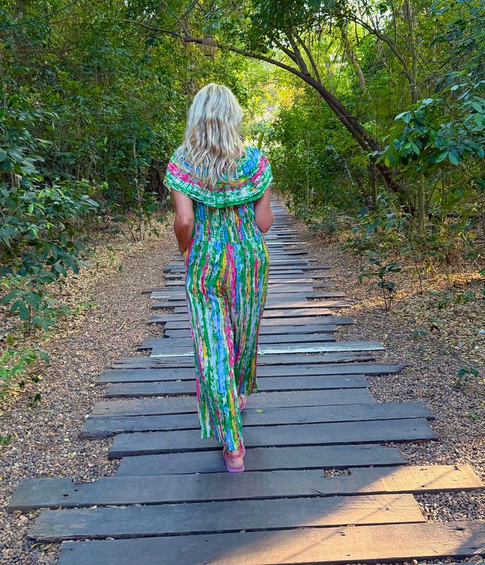 Fresh Print Jumpsuit
