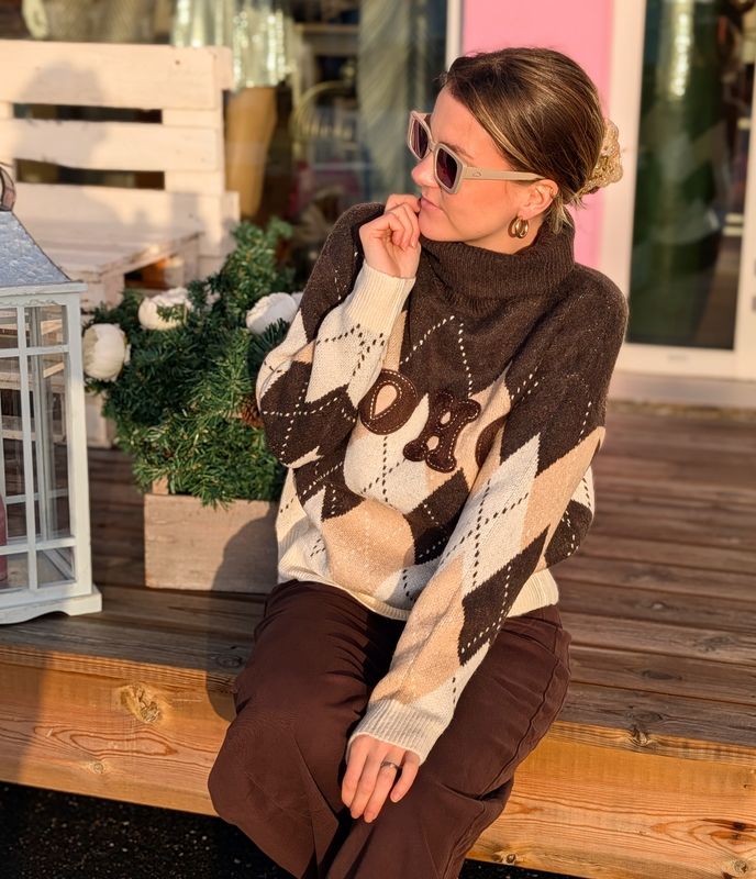 Argyle Soho Sweater