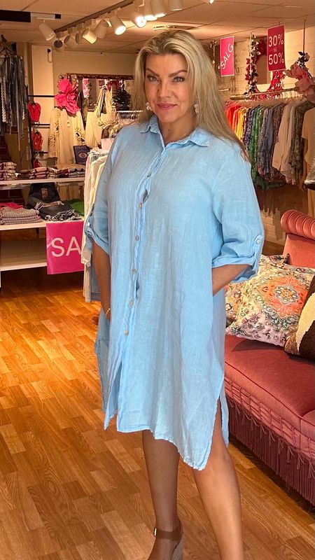 Jenny Linen Shirt/Dress