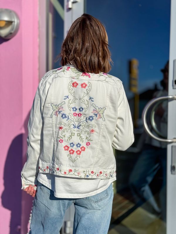 Boho Jacket Embroidery Qnuz
