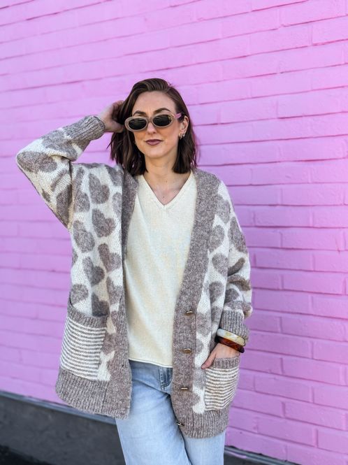 Hovedbilde Heart Cardigan Qnuz 