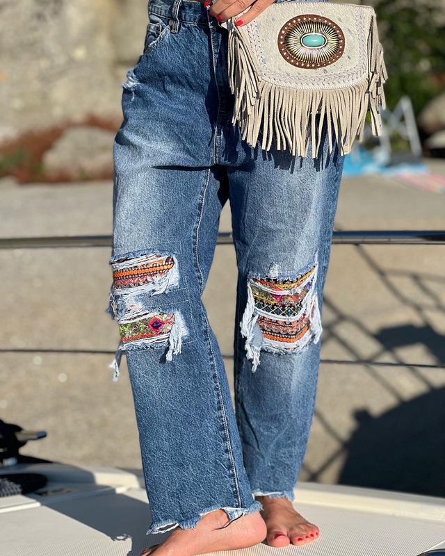Bling Ripped Jeans