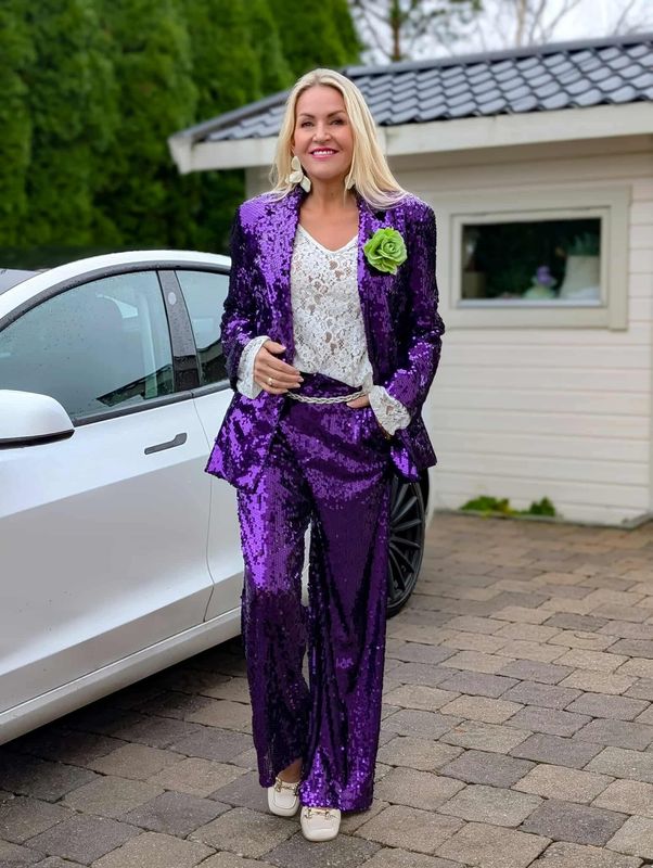 Klara Sequin Blazer