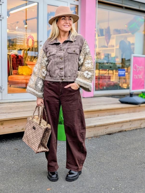 Crochet Brownie Jacket