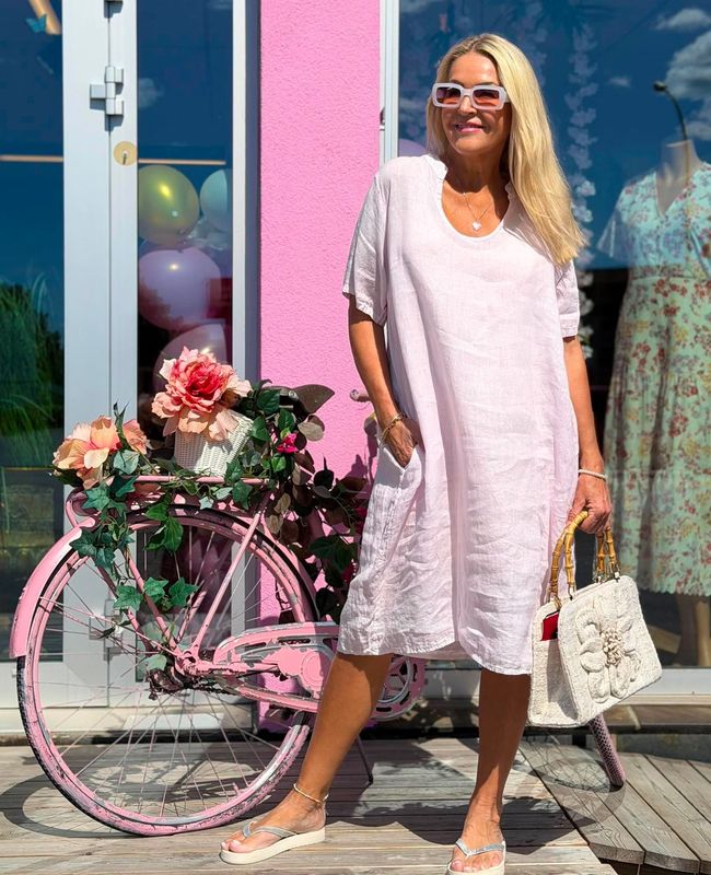 Tina Linen Dress