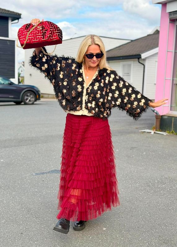 Sequin Extra Cardigan