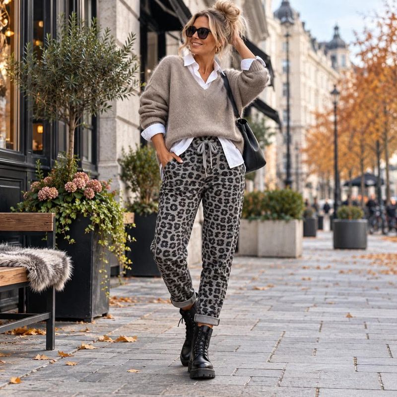 Leopard Stretchy Pant