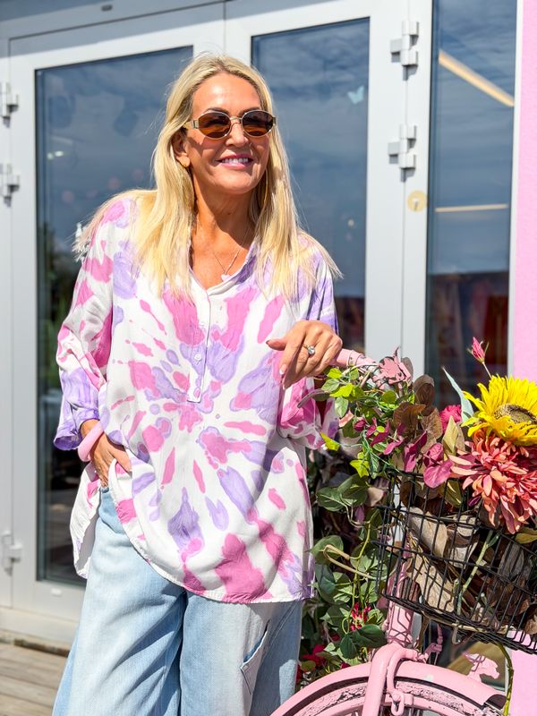 Tie Dye Blouse