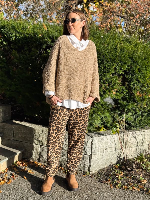 Star Bouclé Sweater