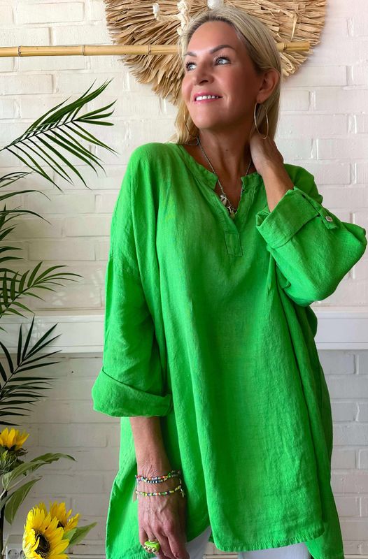 Oversized Petra Linen Shirt 