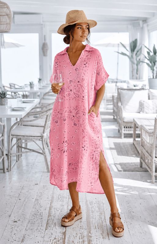 Bandana Cotton Dress Love Forever