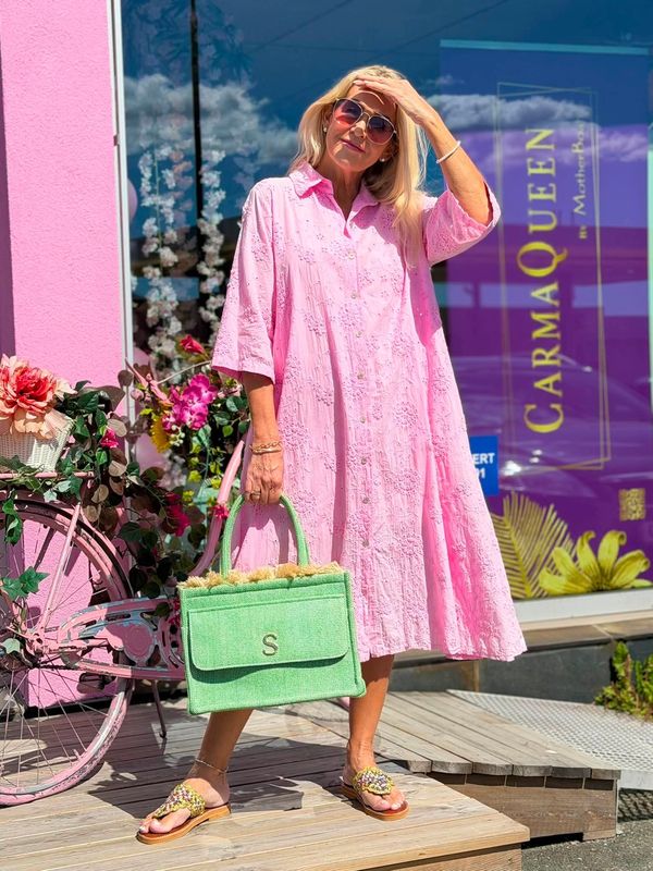 Pink Flower Dress