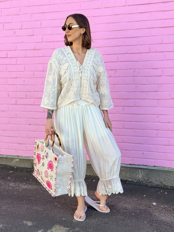 Boheme Lace Pants Qnuz