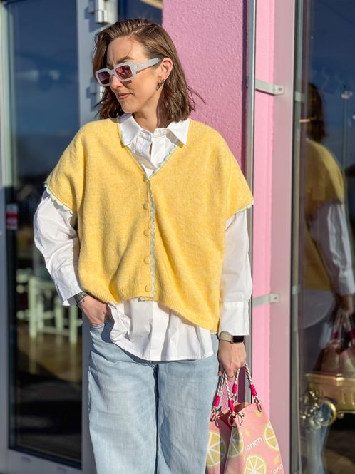 Hovedbilde Butter Crochet Vest Qnuz