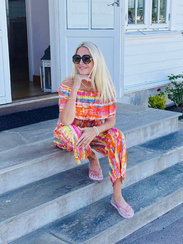 Fresh Print Jumpsuit