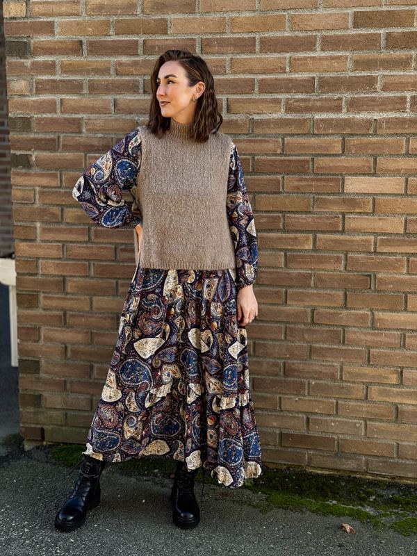 Alpaca Knit Vest