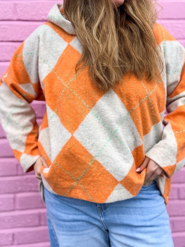 Argyle Hoodie