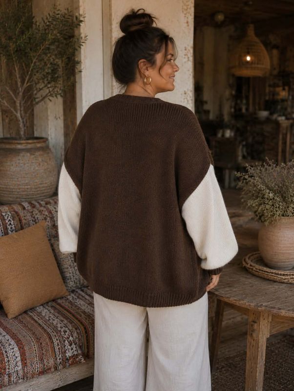 Brownie Oversized Cardigan
